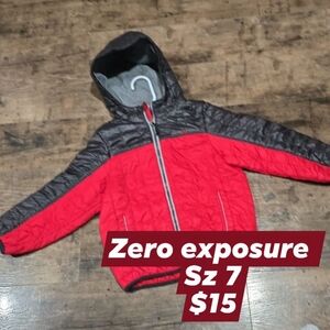 Zeroxposuer boys winter coat sz 7
